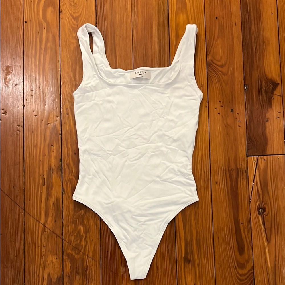 White Aritzia Bodysuit